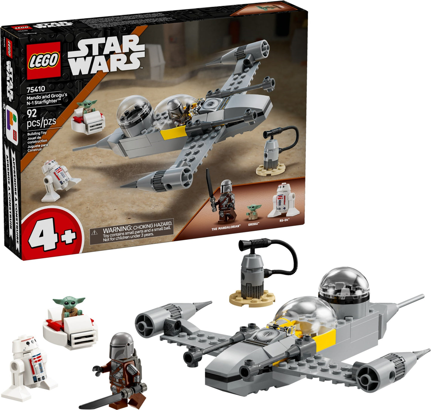 LEGO® Star Wars 75410 Mando und Grogu's N-1 Starfighter™