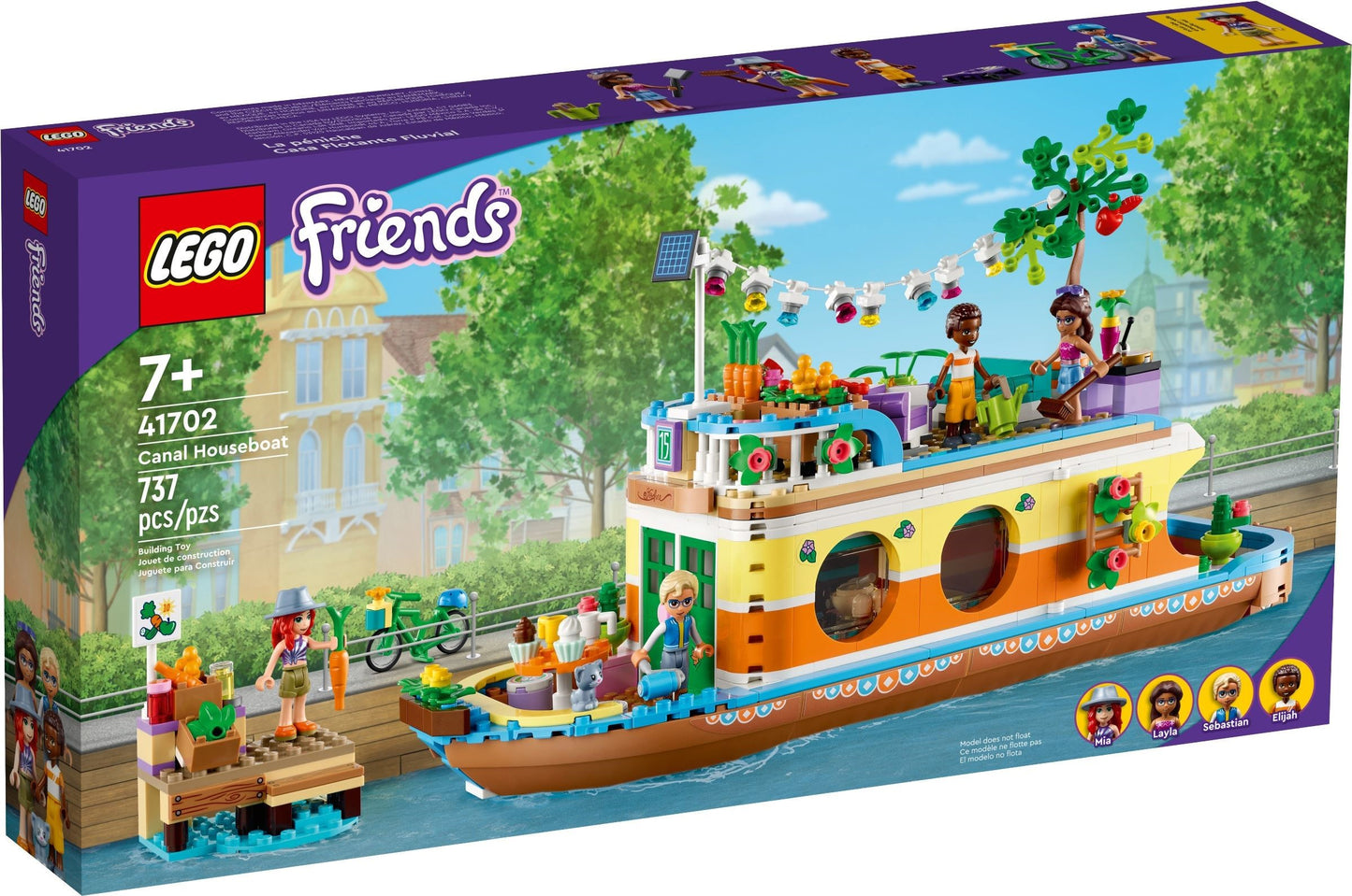 LEGO® Friends 41702 Kanal-Hausboot - Box