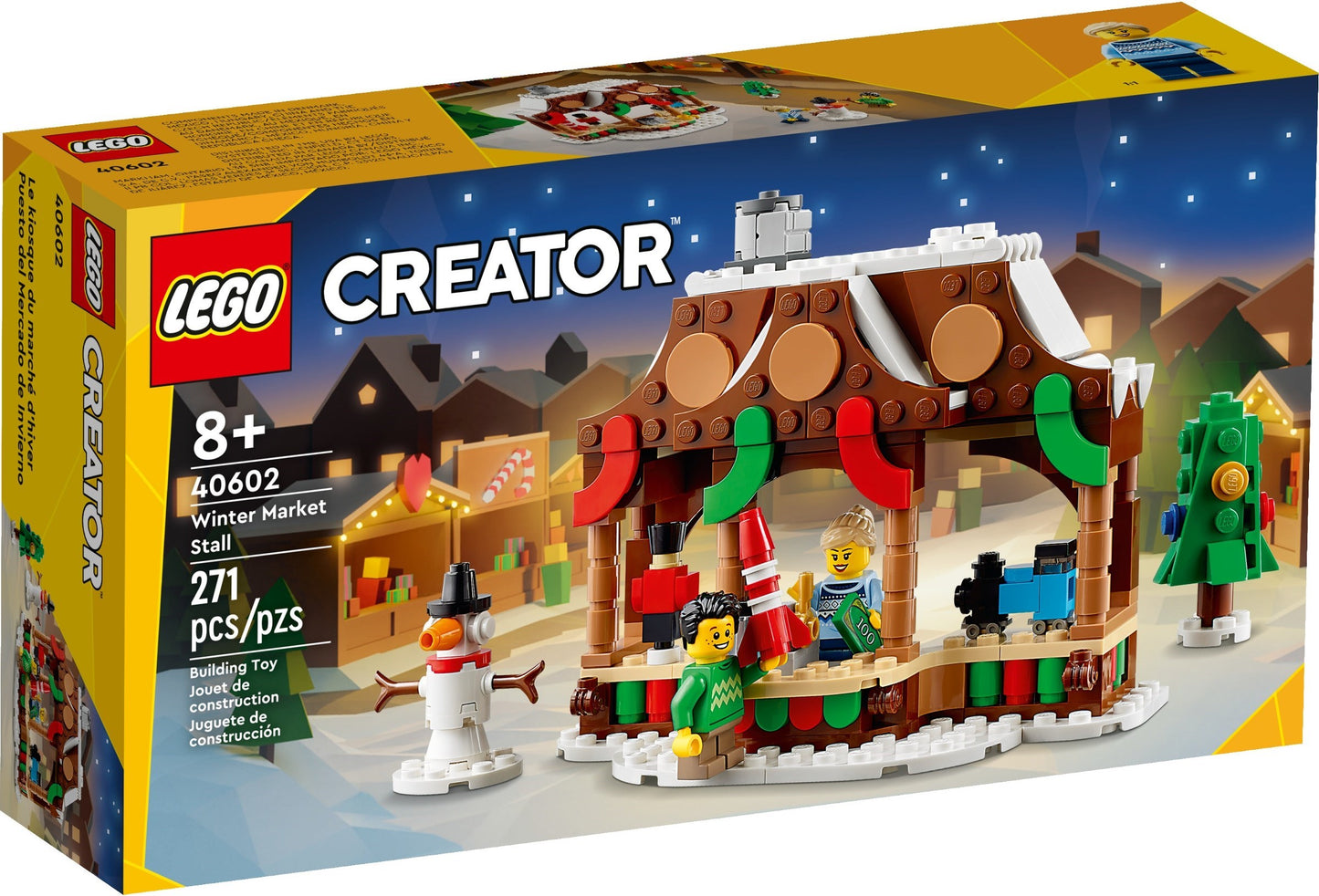 LEGO® Creator 40602 Wintermarktstand - Box