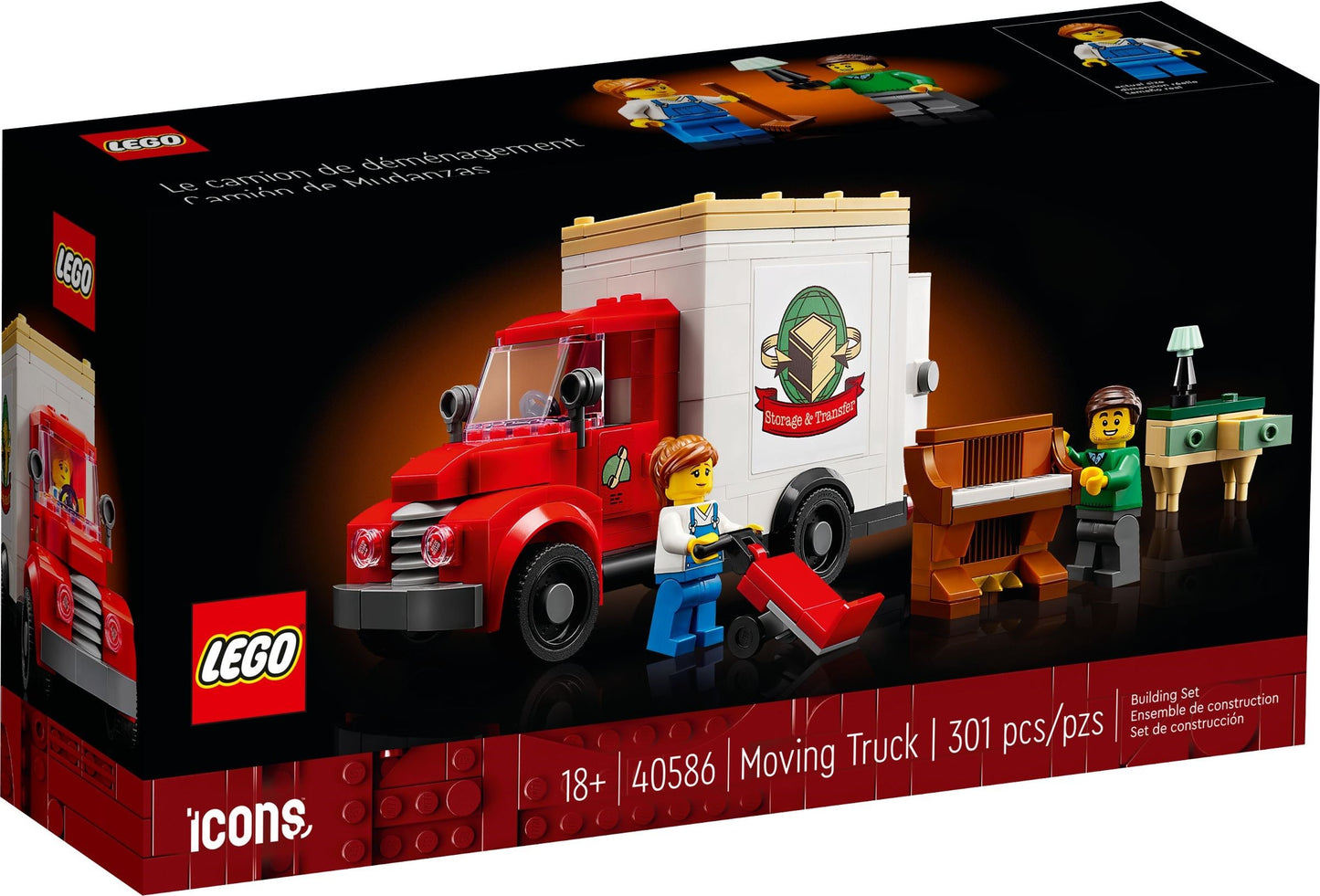 LEGO® Icons 40586 Umzugswagen - Box