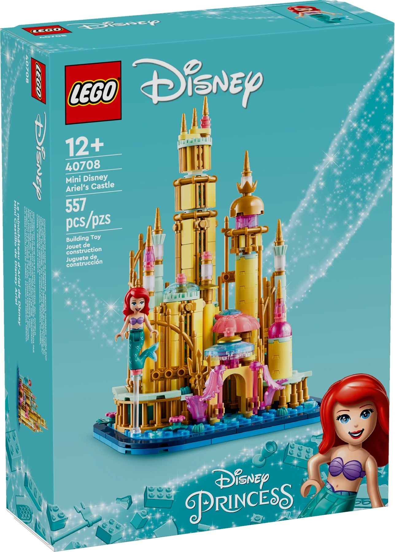 LEGO® Disney 40708 Mini Disney Arielles Schloss - Box