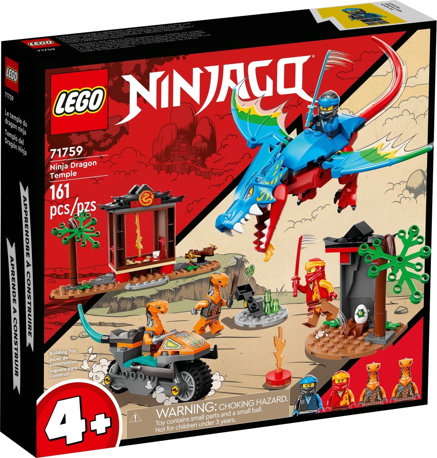H1 Titel: LEGO® NINJAGO® 71759 Drachentempel - Box