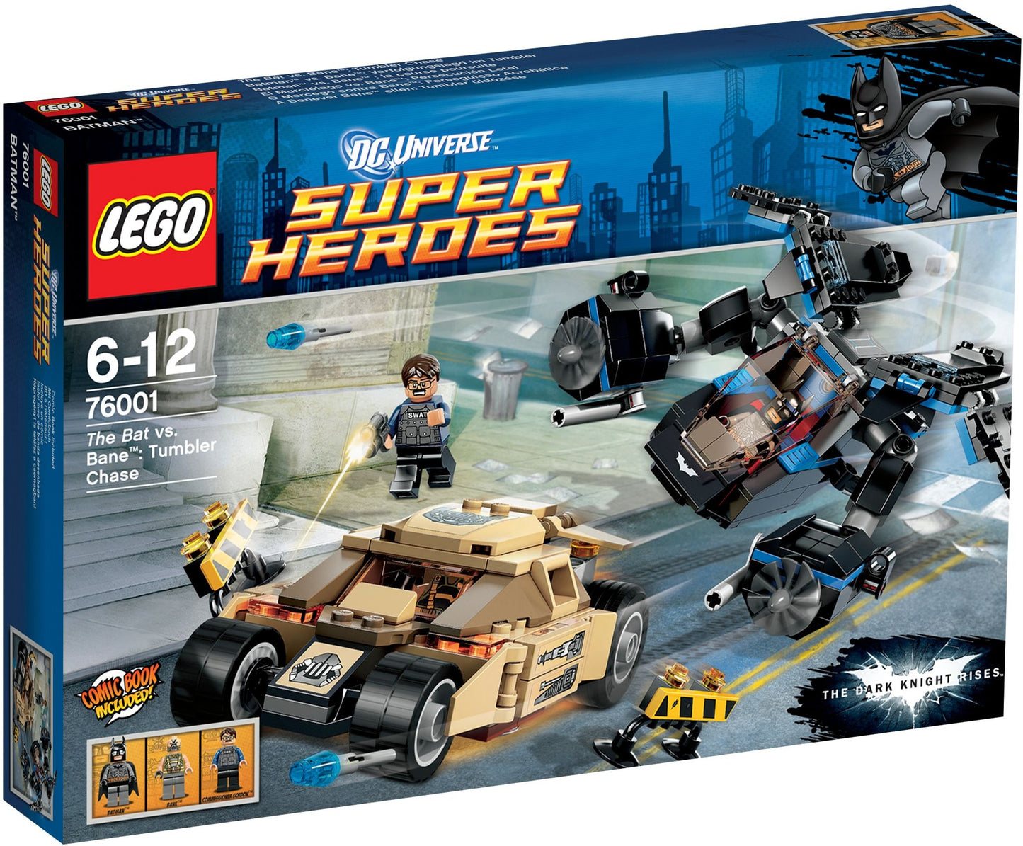 LEGO® DC Super Heroes 76001 Batman™ vs. Bane™: Verfolgungsjagd - Box