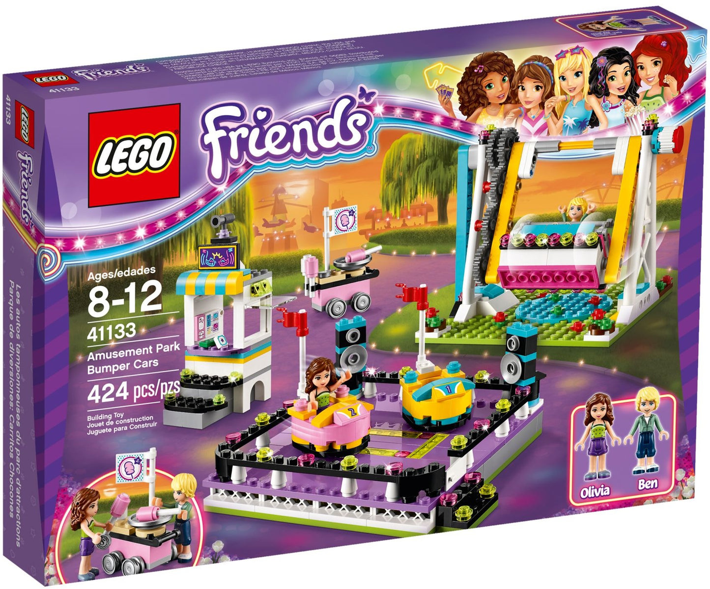 LEGO® Friends 41133 Autoscooter im Freizeitpark - Box