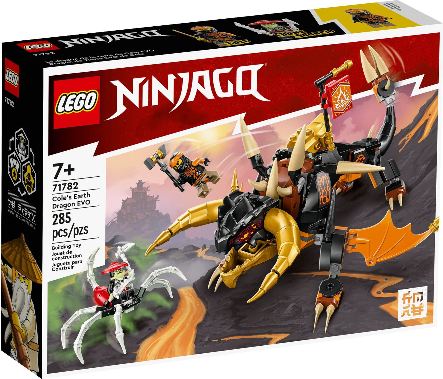 LEGO® Ninjago 71782 Coles Erddrache EVO - Box