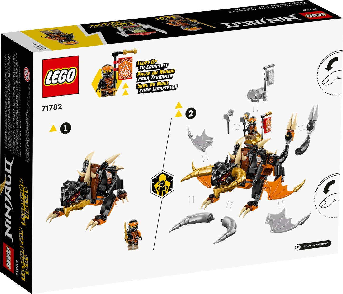 LEGO® Ninjago 71782 Coles Erddrache EVO