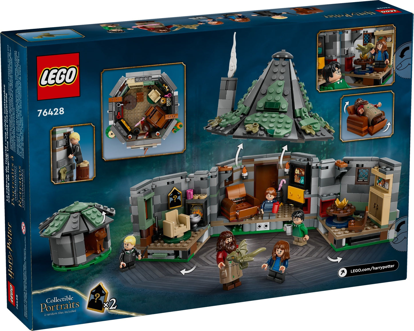 LEGO® Harry Potter™ 76428 Hagrids Hütte: Ein unerwarteter Besuch