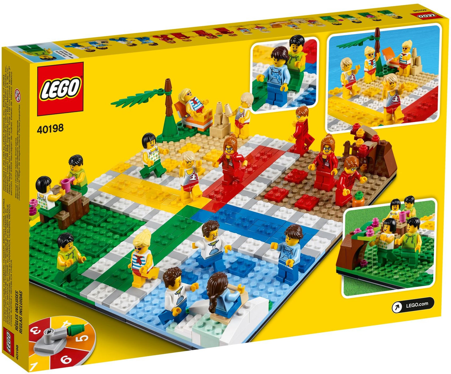 LEGO® 40198 Ludo Game