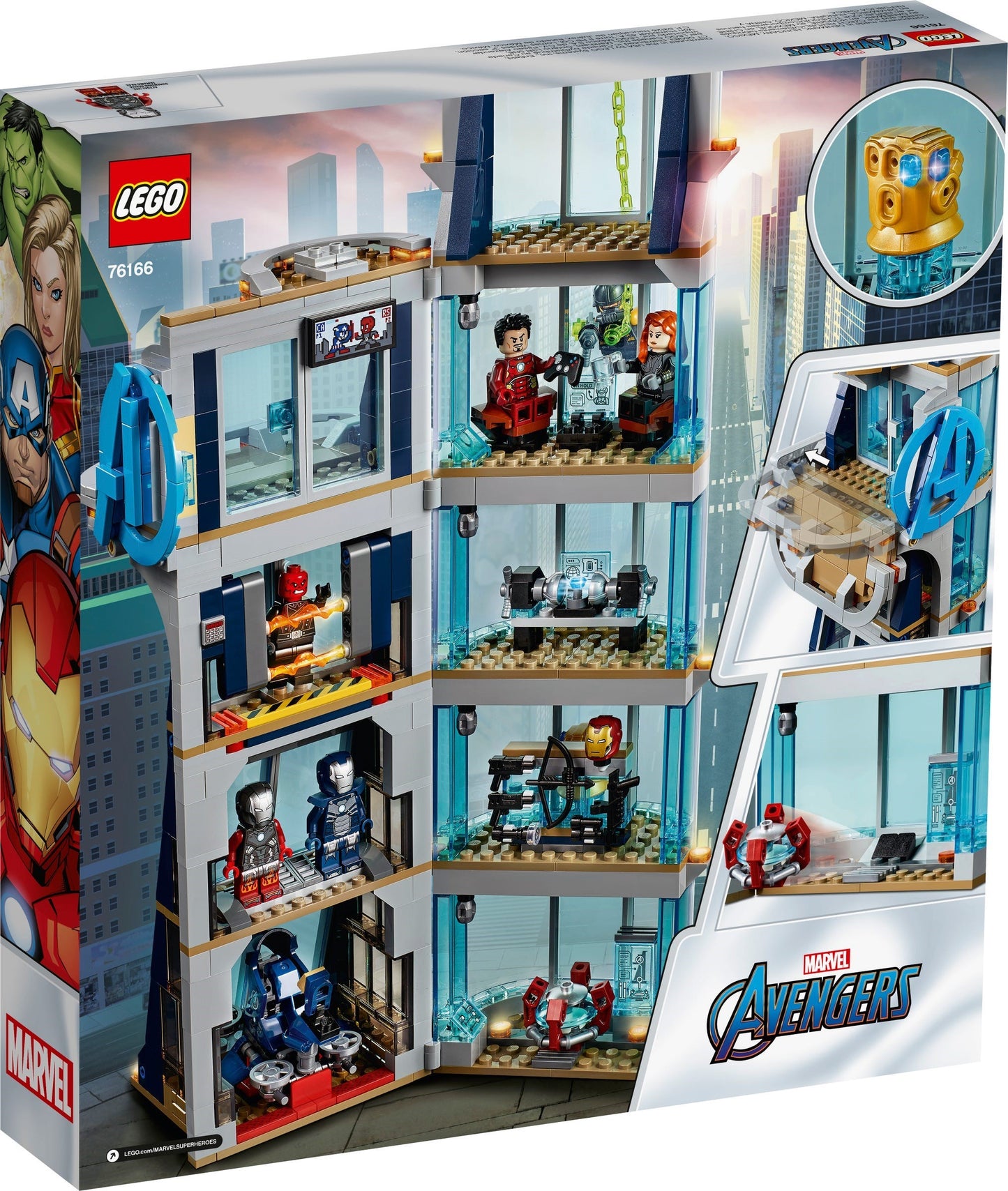 LEGO® Marvel 76166 Avengers – Kräftemessen am Turm