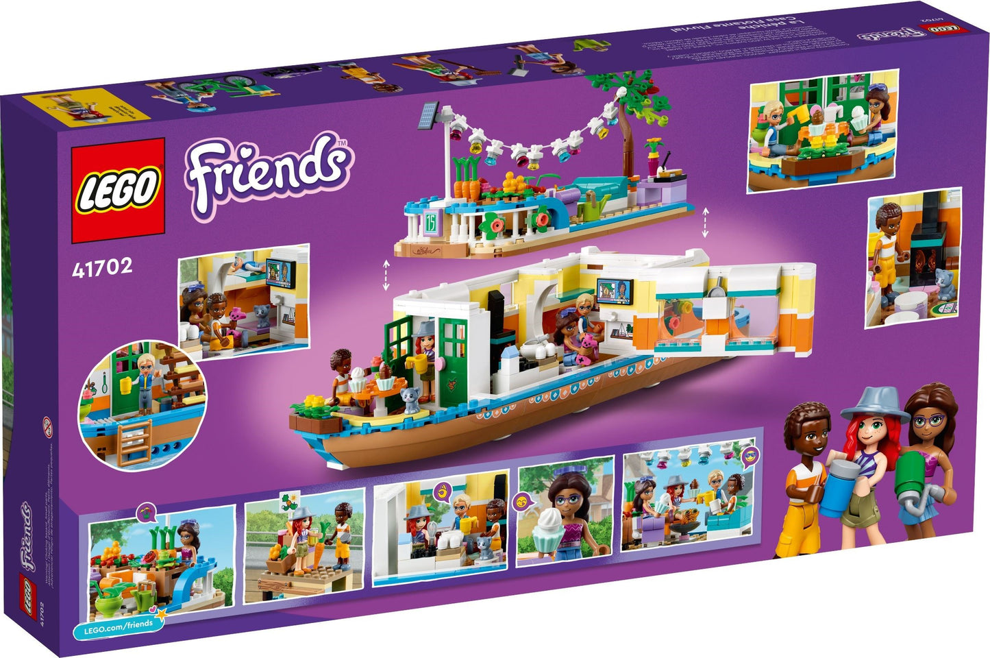 LEGO® Friends 41702 Kanal-Hausboot