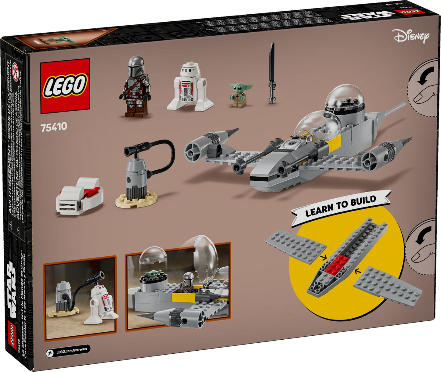 LEGO® Star Wars 75410 Mando und Grogu's N-1 Starfighter™