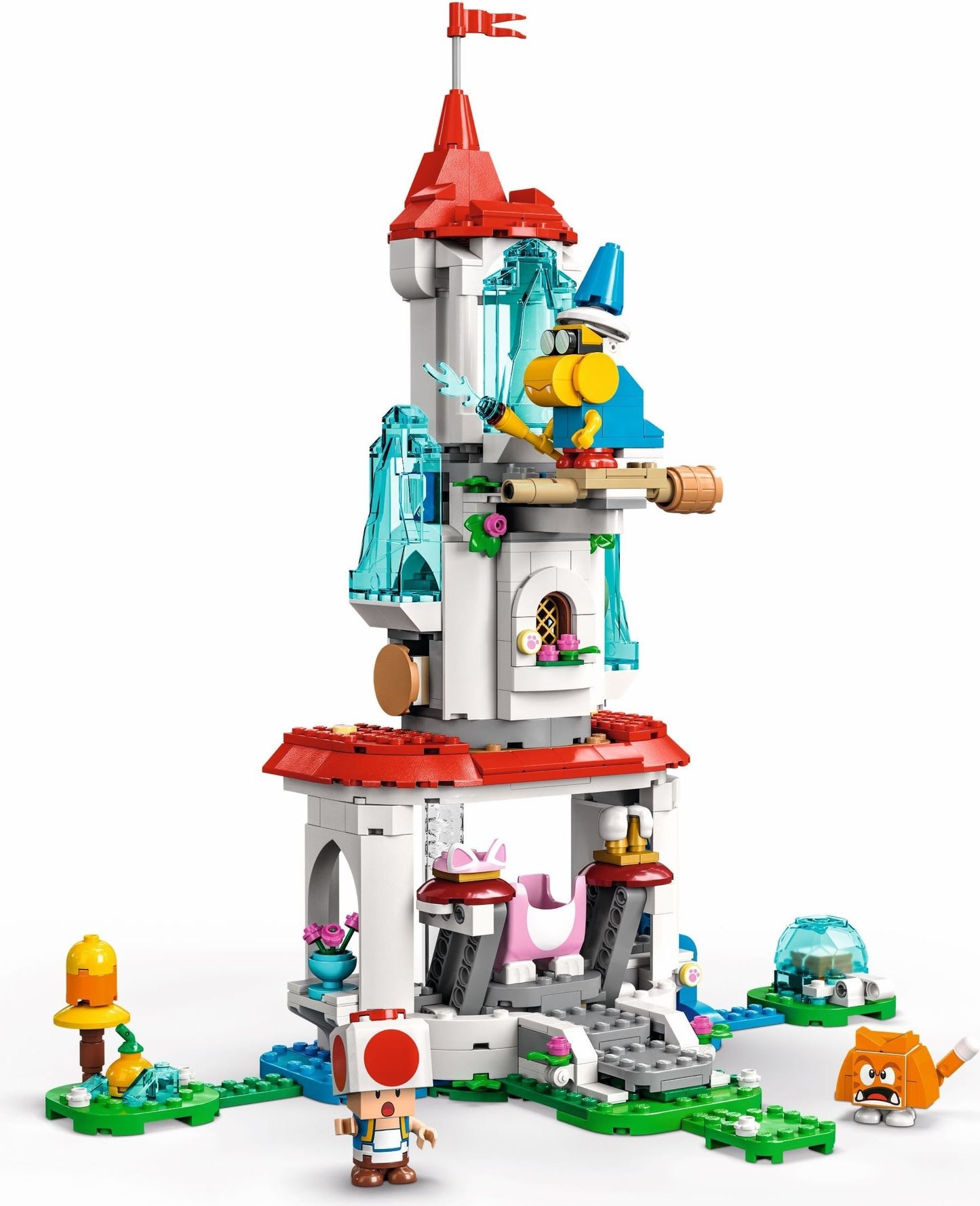 LEGO® Super Mario™ 71407 Katzen-Peach-Anzug und Eisturm – Erweiterungsset