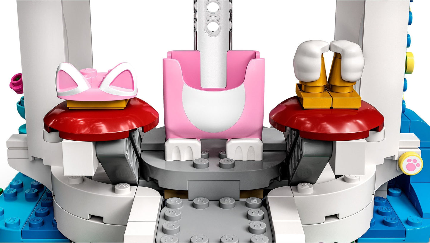 LEGO® Super Mario™ 71407 Katzen-Peach-Anzug und Eisturm – Erweiterungsset