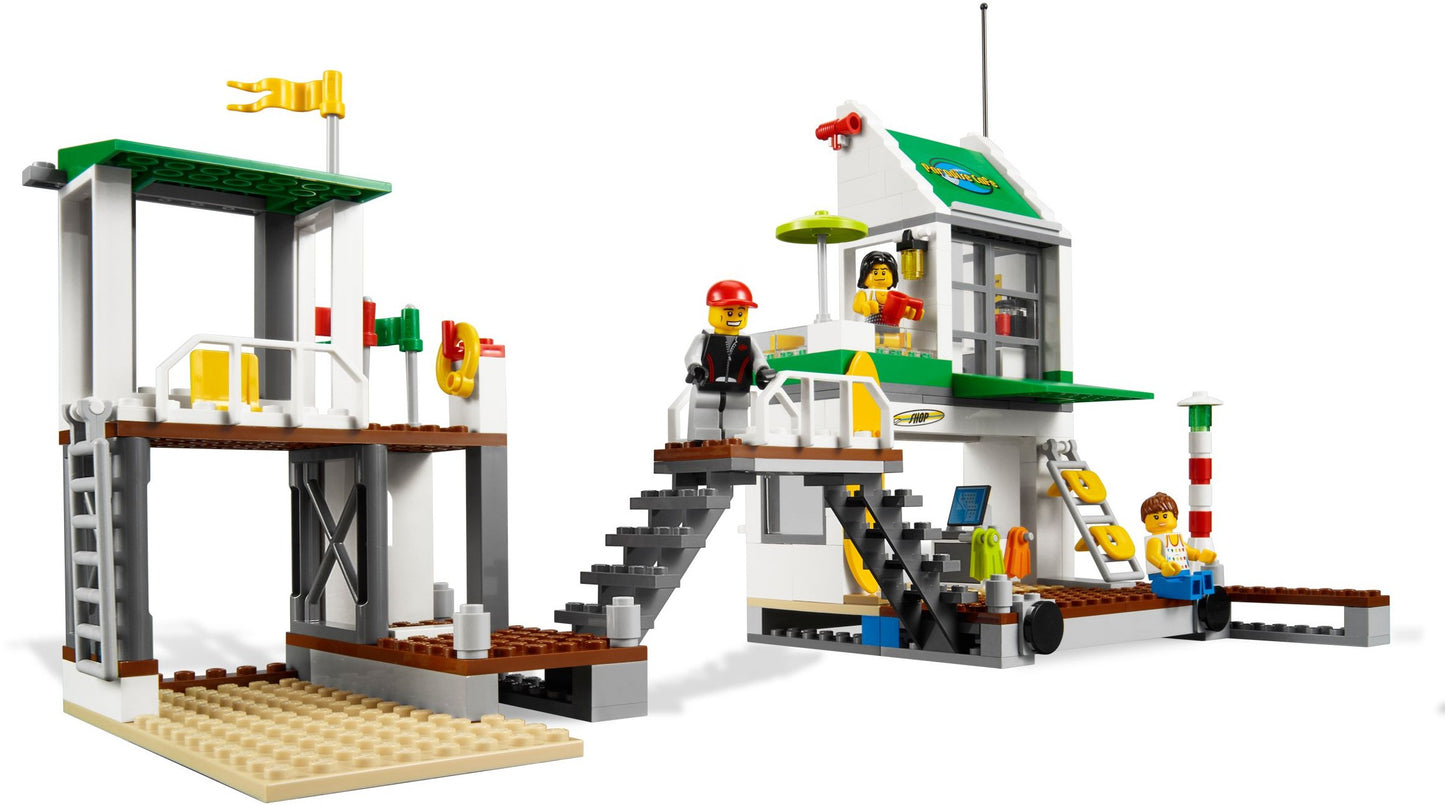 LEGO® City 4644 Strandpromenade - Selten - Aus dem Jahr 2011 - Fabrikneu