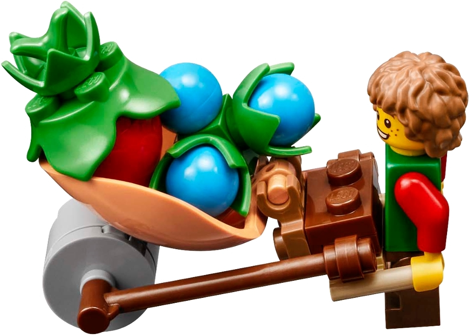 LEGO® BrickLink 910037 Mushroom House