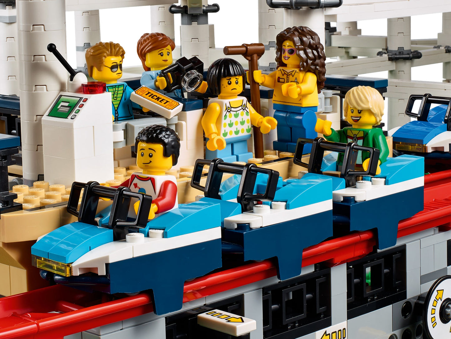LEGO® Achterbahn Kassenbereich