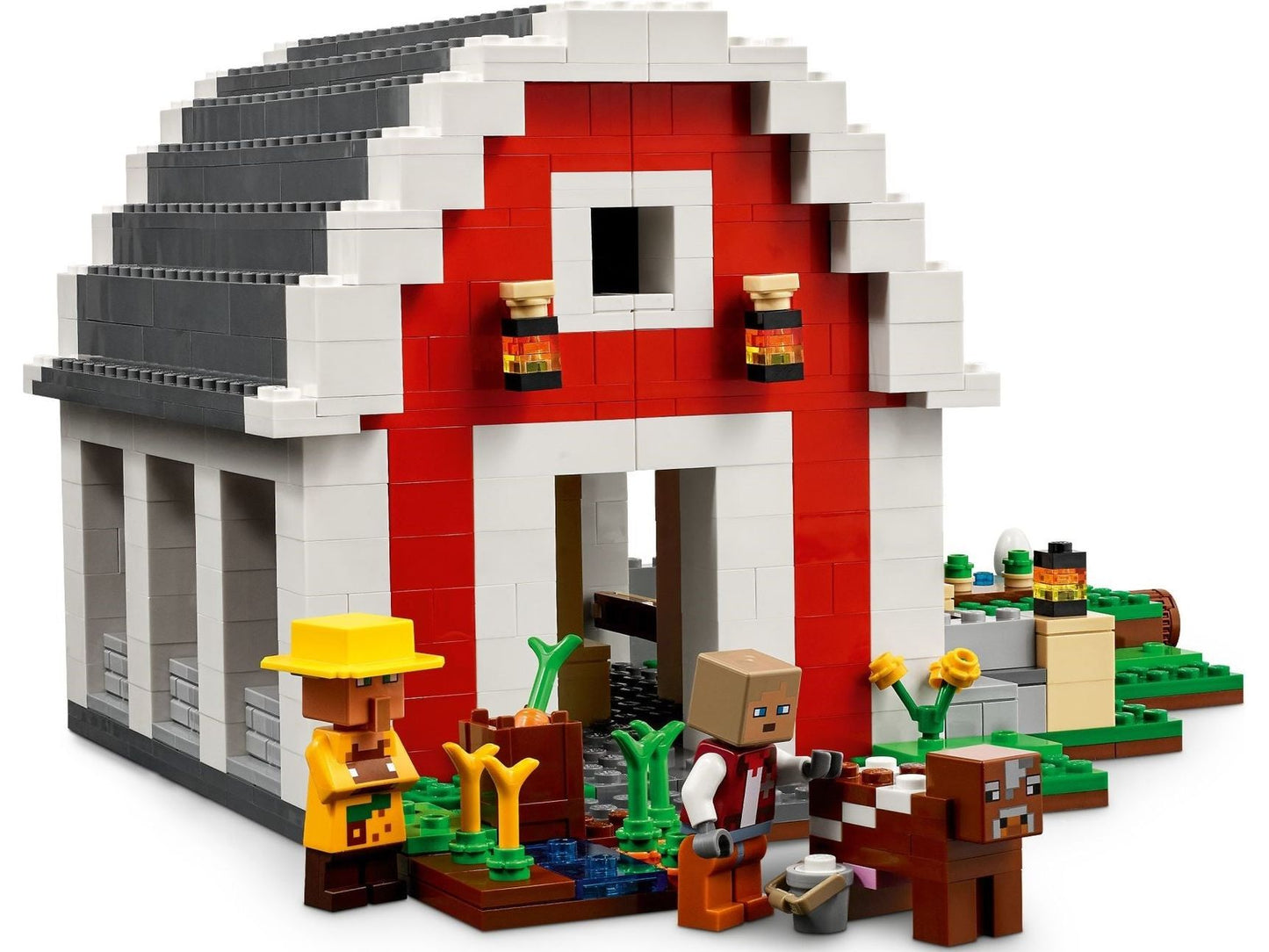LEGO® Minecraft® 21187 Die rote Scheune