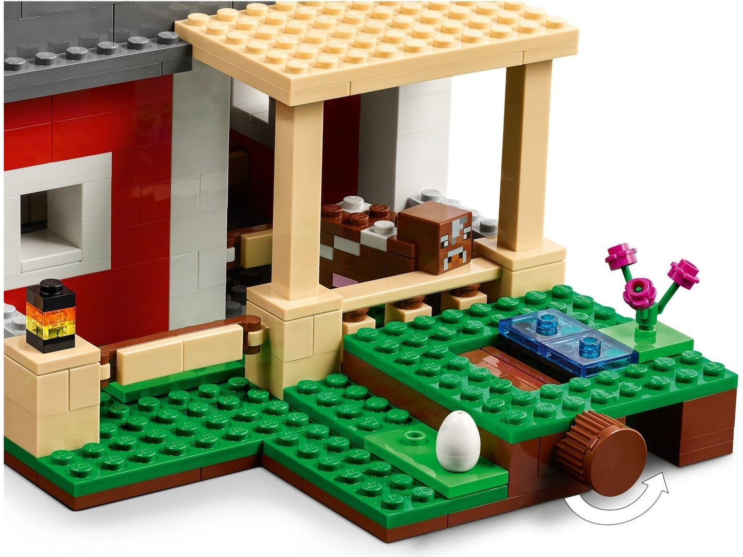LEGO® Minecraft® 21187 Die rote Scheune