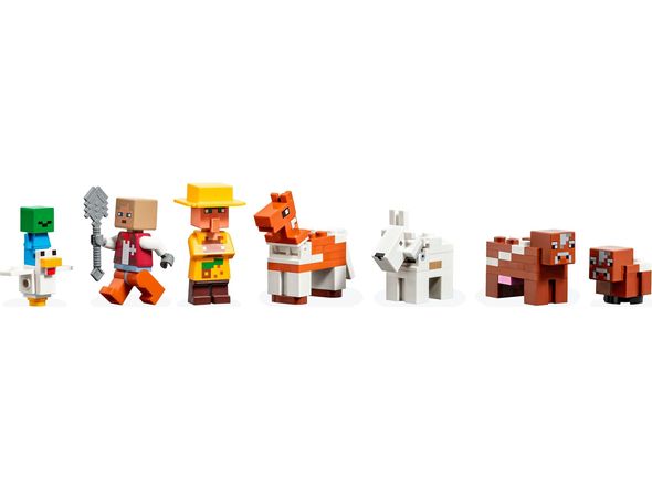 LEGO® Minecraft® 21187 Die rote Scheune