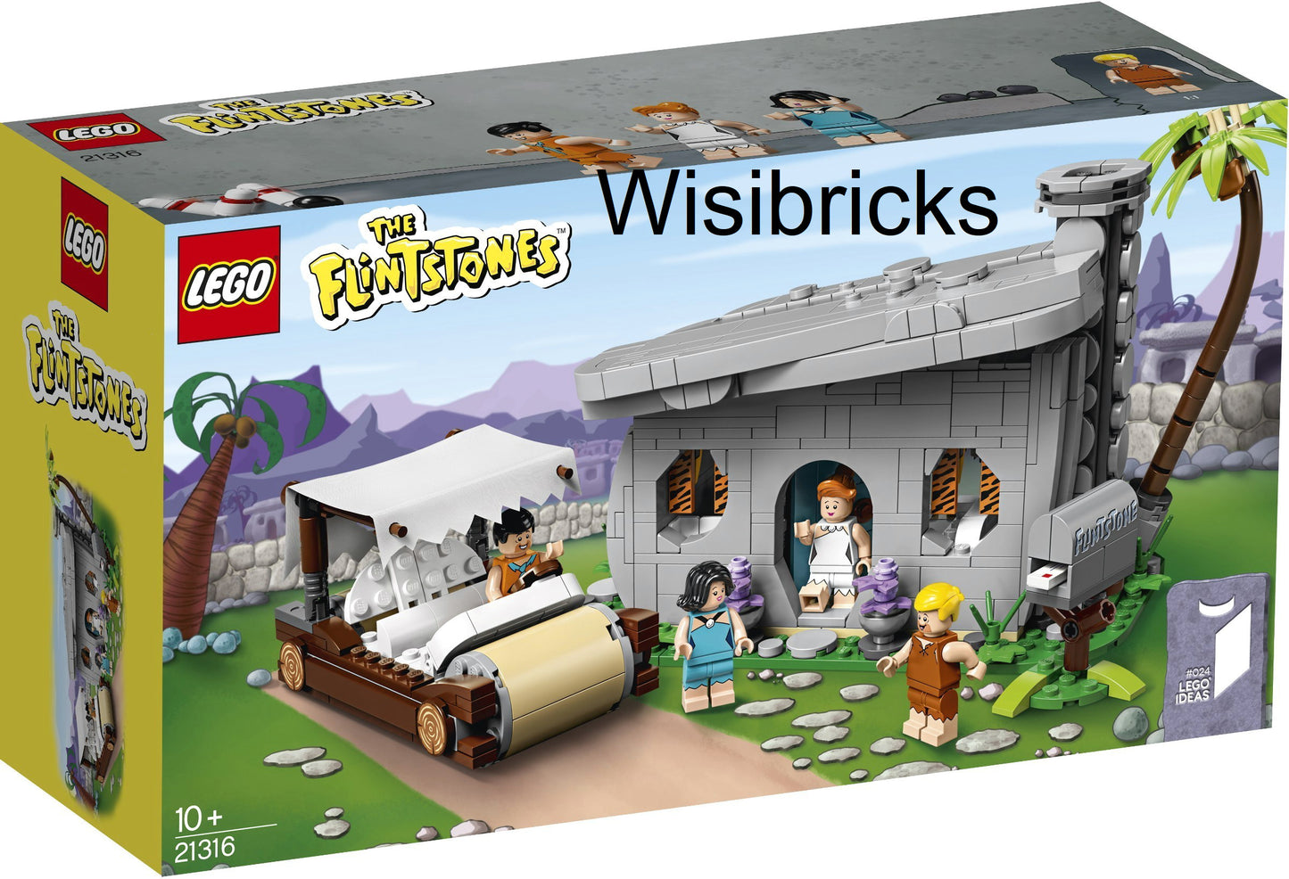 LEGO® Ideas 21316 Familie Feuerstein - Box