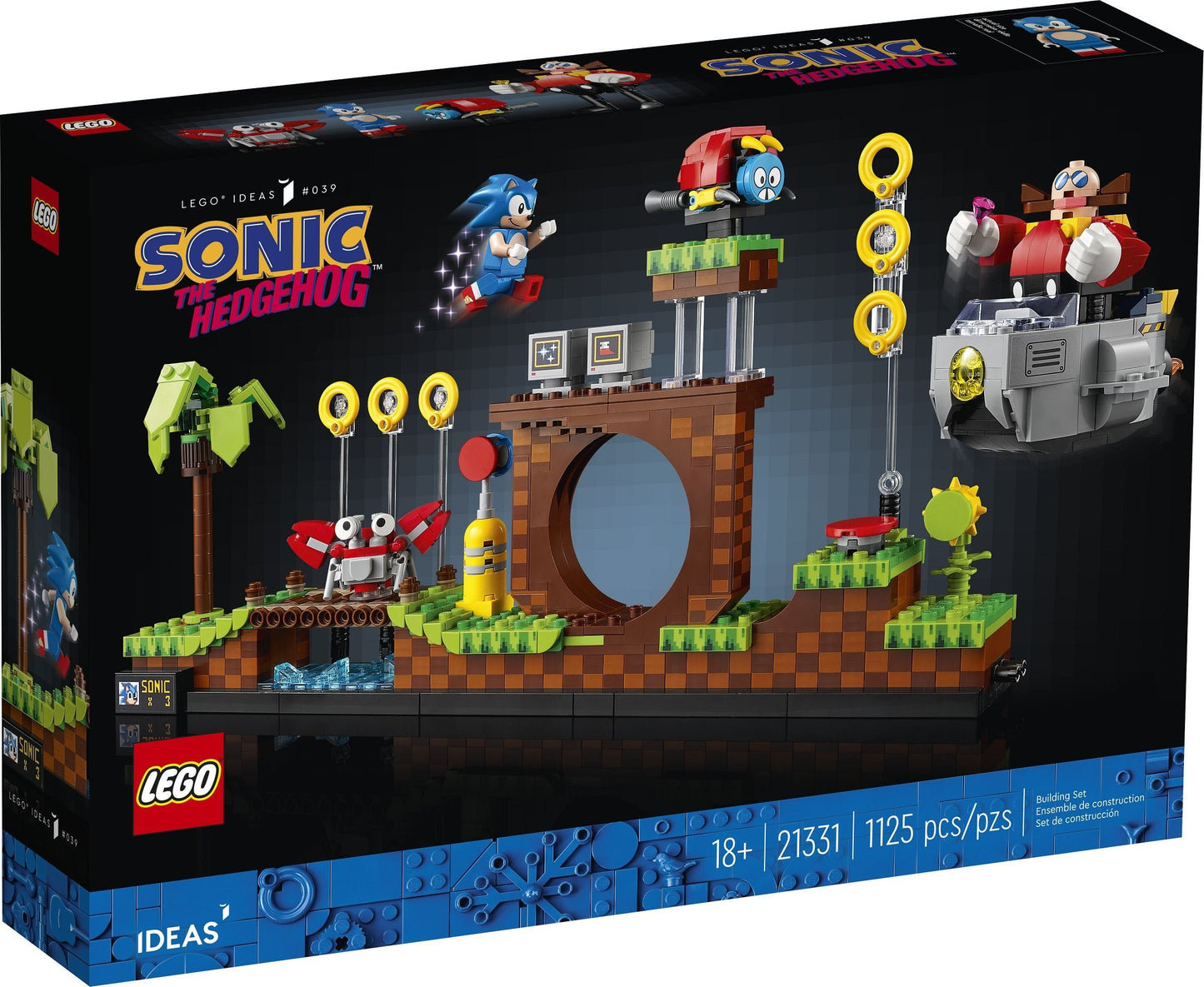 LEGO® Ideas 21331 Sonic the Hedgehog™ – Green Hill Zone - Box
