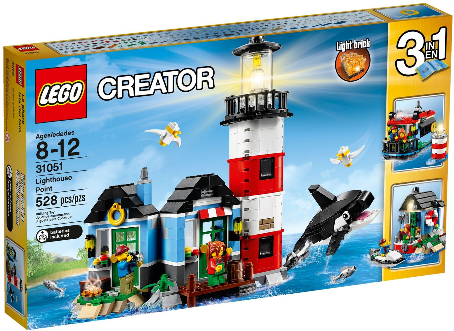LEGO® Creator 3in1 31051 Leuchtturm-Insel - Box