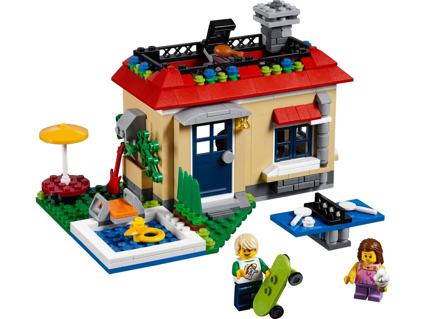 LEGO® Creator 3in1 31067 Modulares Ferienhaus mit Pool