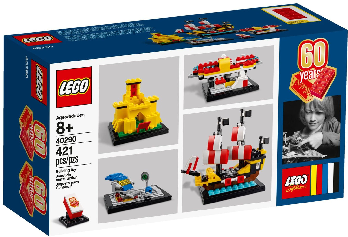 LEGO® Promotional 40290 60 Years of the LEGO Brick - Box