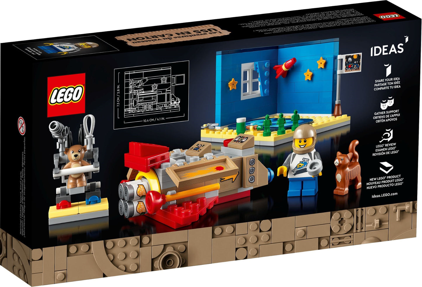 LEGO® Ideas 40533 Kosmische Kartonabenteuer