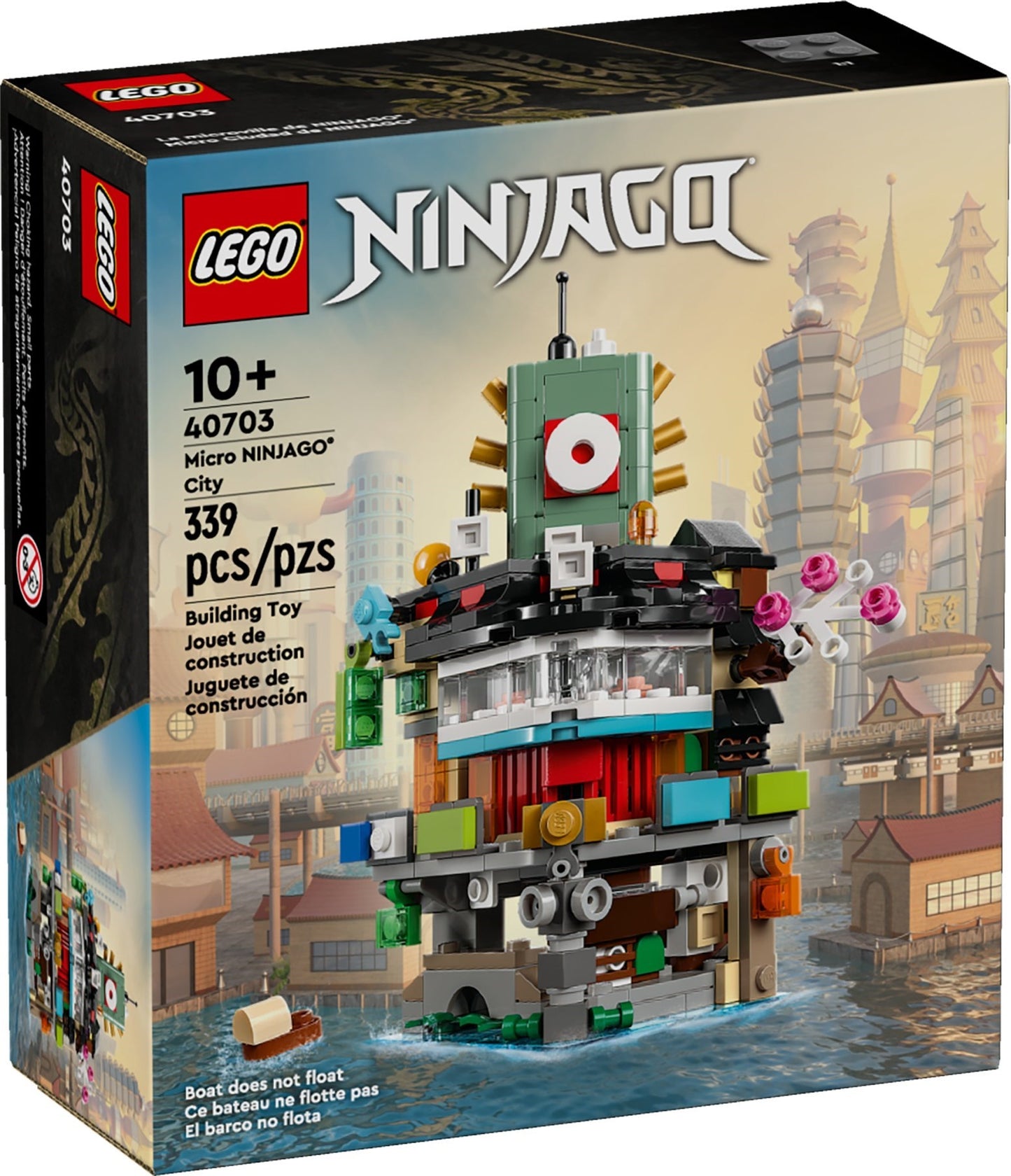LEGO® NINJAGO® 40703 Micro NINJAGO City - Box