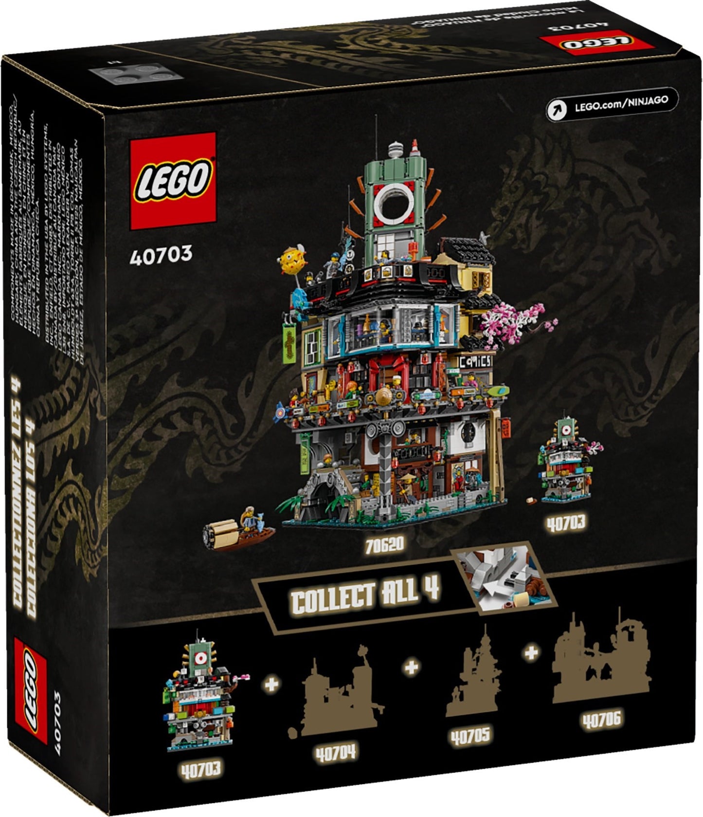 LEGO® NINJAGO® 40703 Micro NINJAGO City
