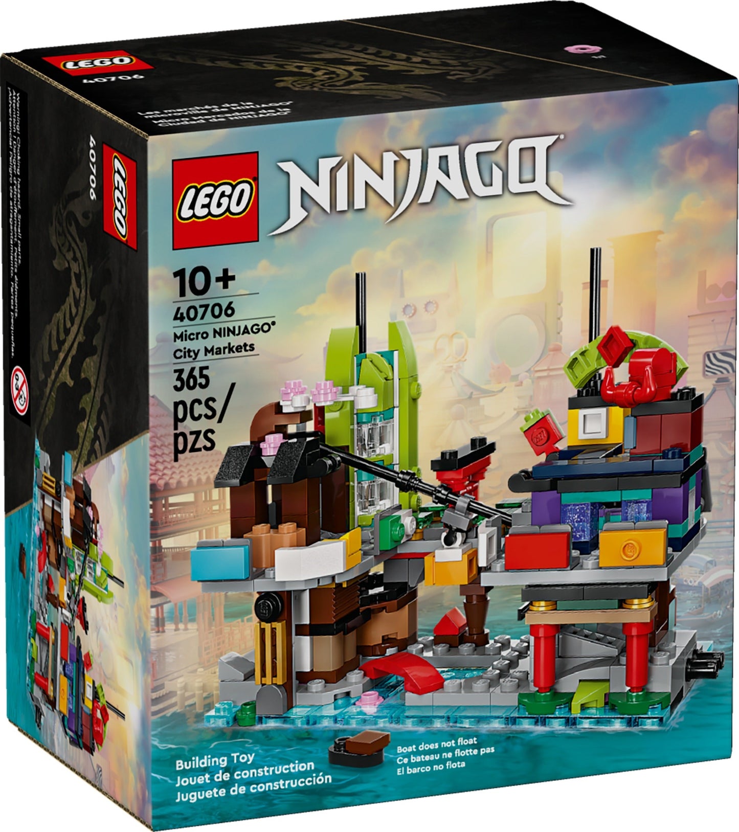 LEGO® NINJAGO 40706 Micro NINJAGO City Markets