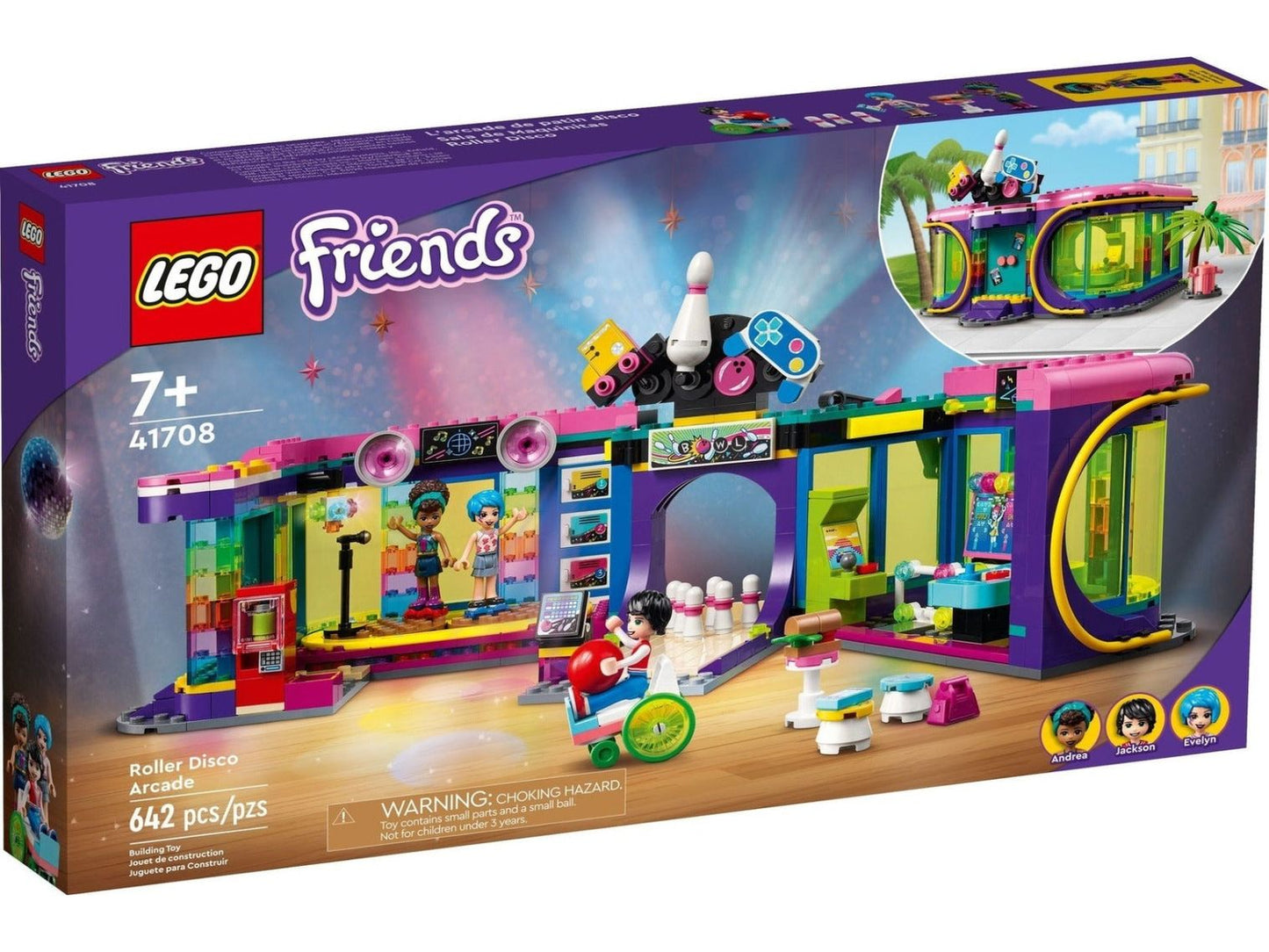 LEGO® Friends 41708 Rollschuhdisco - Box