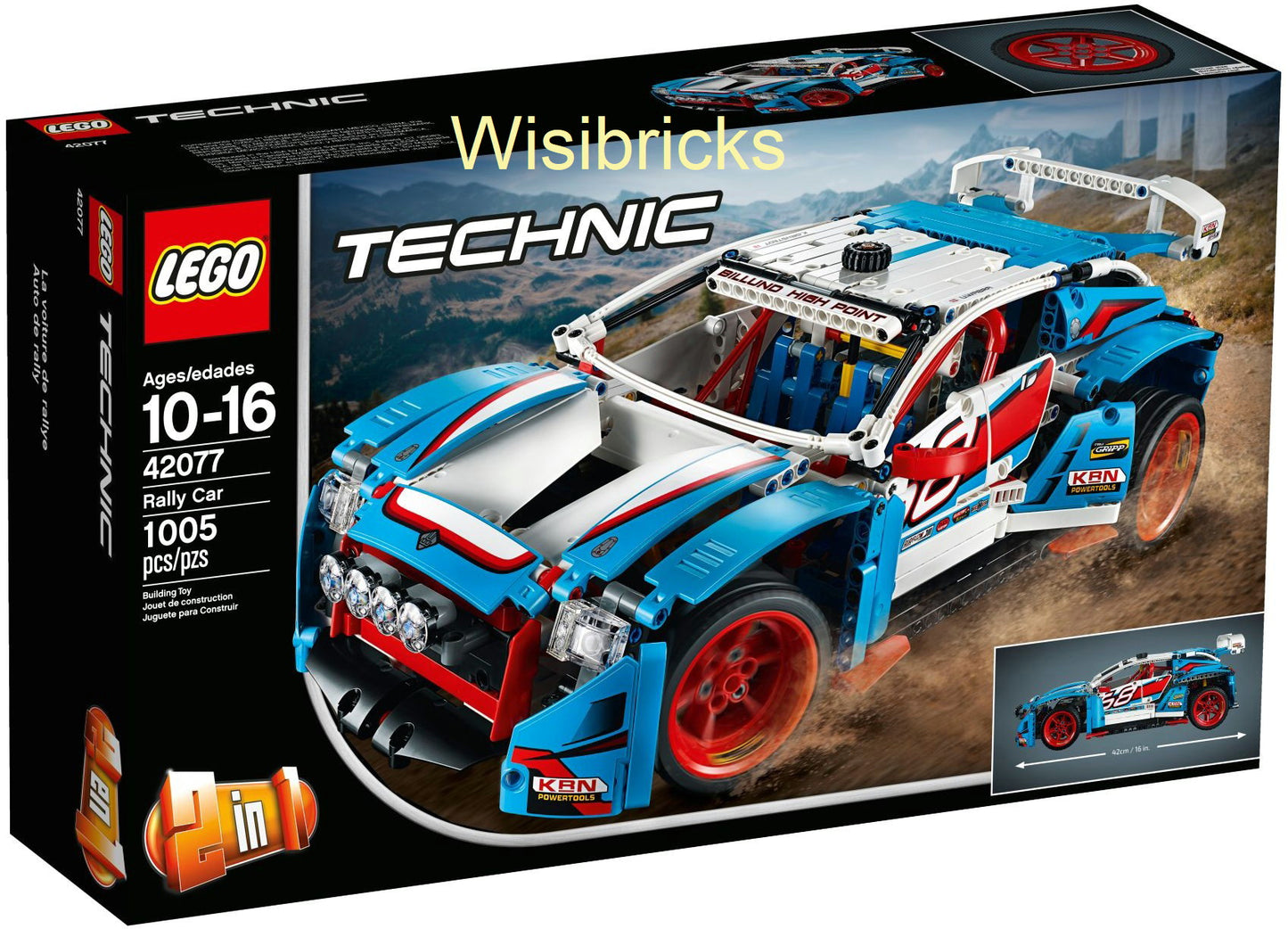 LEGO® Technic 42077 Rallye-Auto - Box