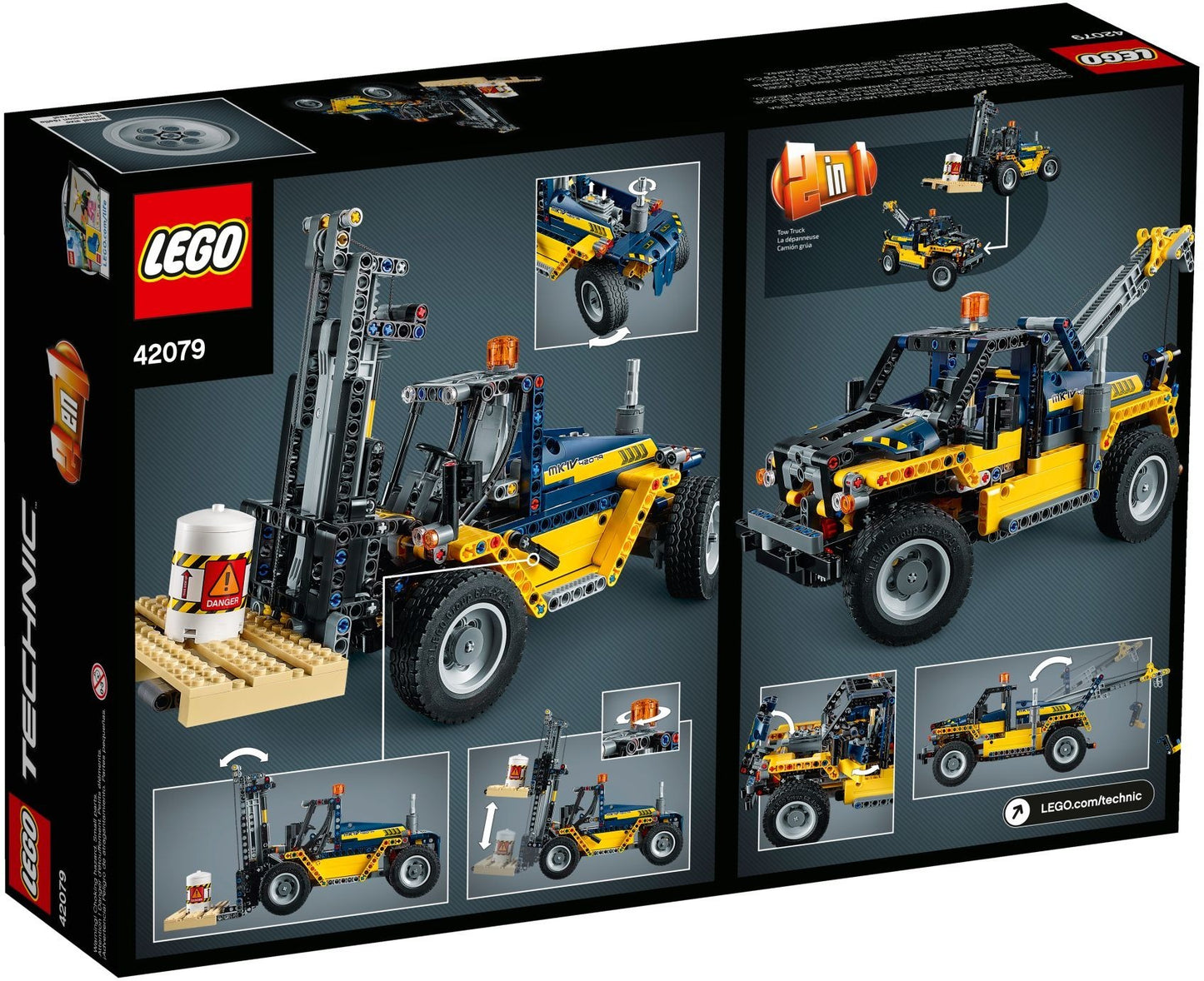 LEGO® Technic 42079 Schwerlast-Gabelstapler