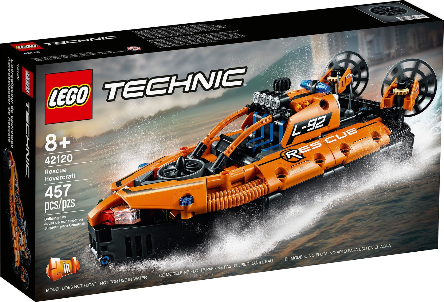 LEGO® Technic 42120 Luftkissenboot für Rettungseinsätze - Box