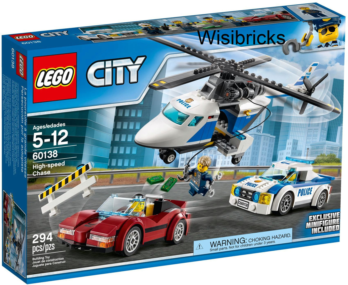 LEGO® City 60138 Rasante Verfolgungsjagd - Box