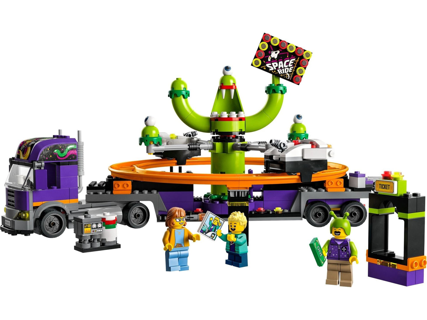 LEGO® City 60313 LKW mit Weltraumkarussell