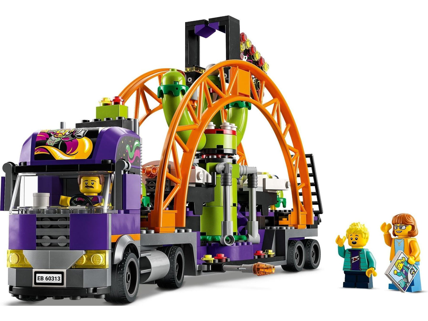 LEGO® City 60313 LKW mit Weltraumkarussell