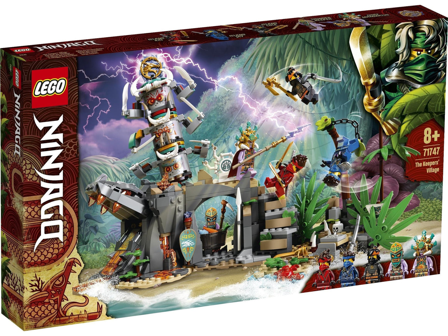 LEGO® NINJAGO® 71747 Das Dorf der Wächter - Box