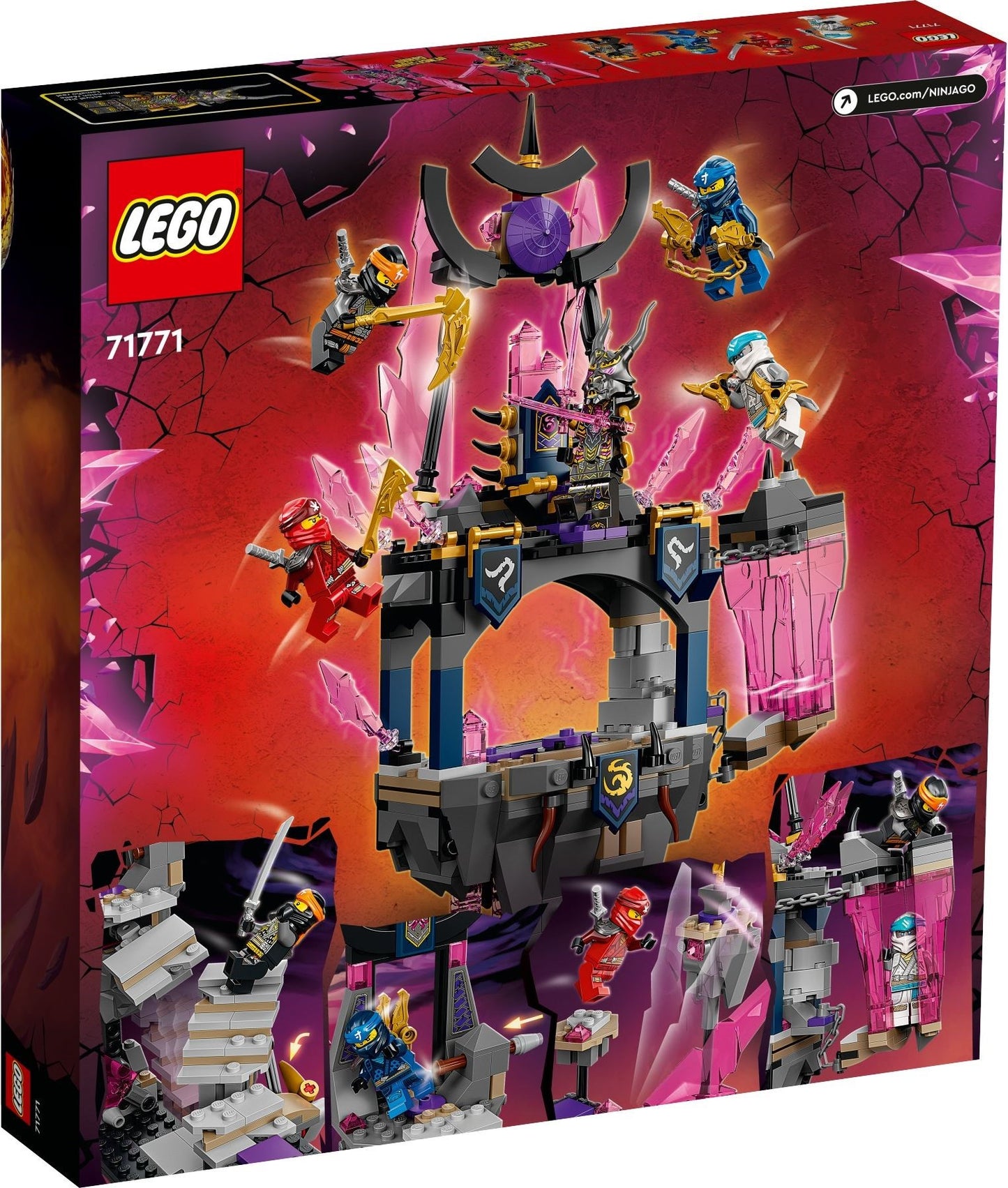 LEGO® NINJAGO® 71771 Der Tempel des Kristallkönigs