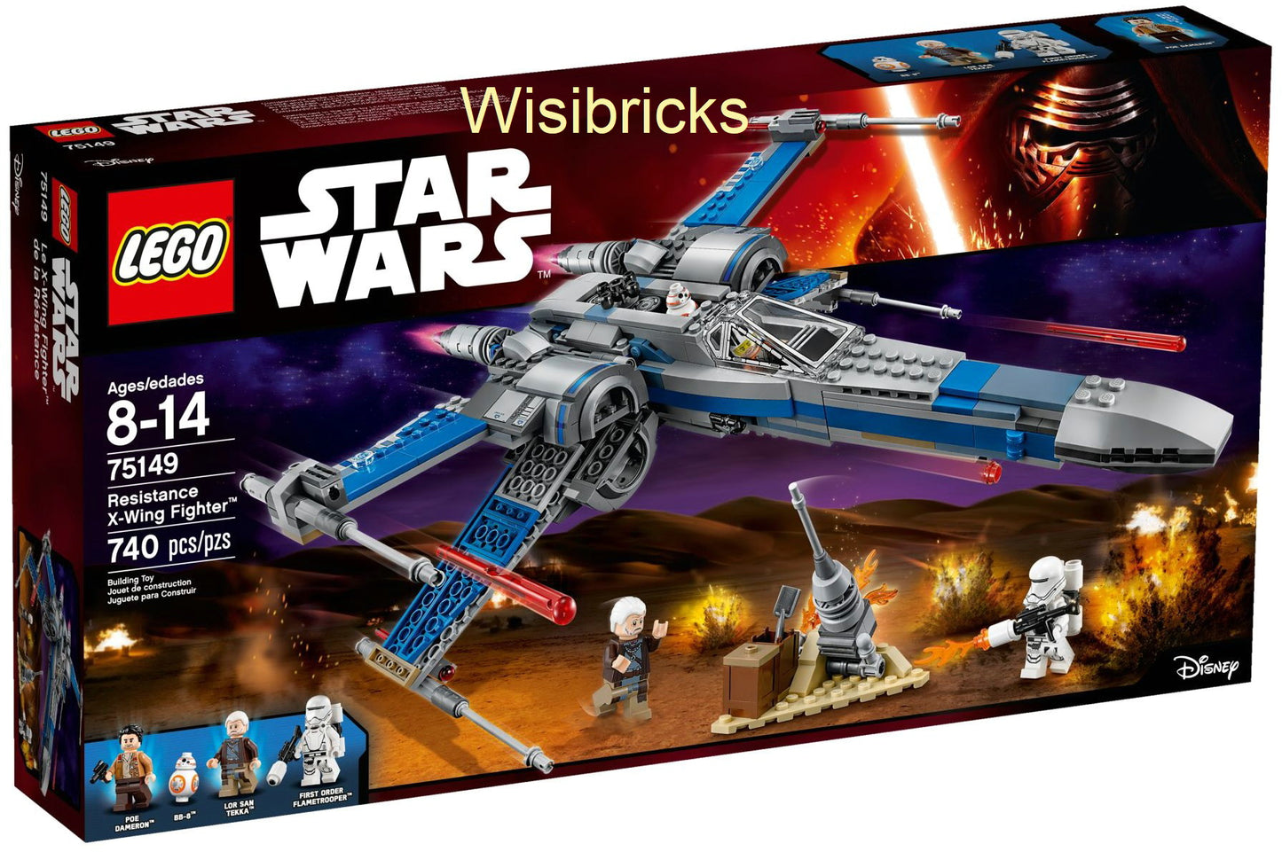 LEGO® Star Wars 75149 Widerstands X-Wing Starfighter™