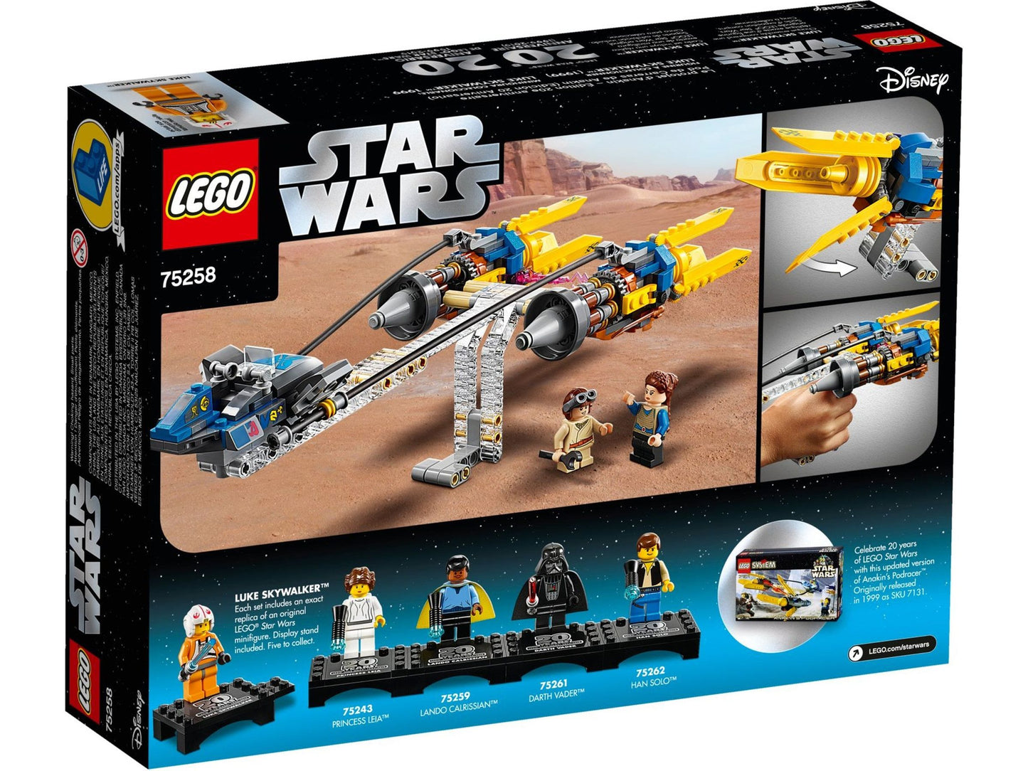 LEGO® Star Wars™ 75258 Anakin's Podracer™ – 20. Jubiläum