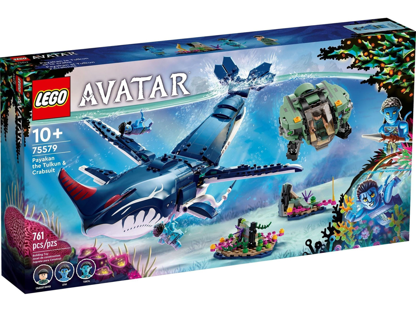 LEGO® Avatar 75579 Payakan der Tulkun und Krabbenanzug - Box