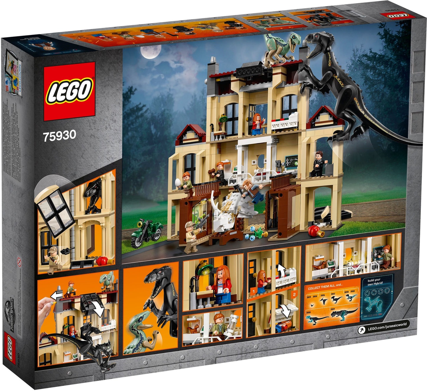 LEGO® Jurassic World 75930 Indoraptor-Verwüstung des Lockwood Anwesens