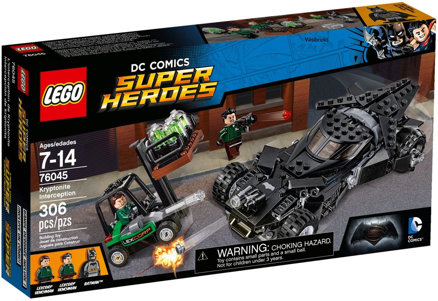 LEGO® DC Super Heroes 76045 Kryptonite Interception - Box