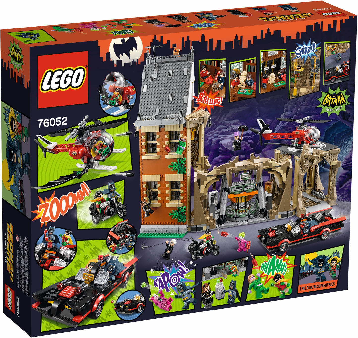 LEGO® DC Comics Super Heroes 76052 Batman™ Classic TV Series – Batcave