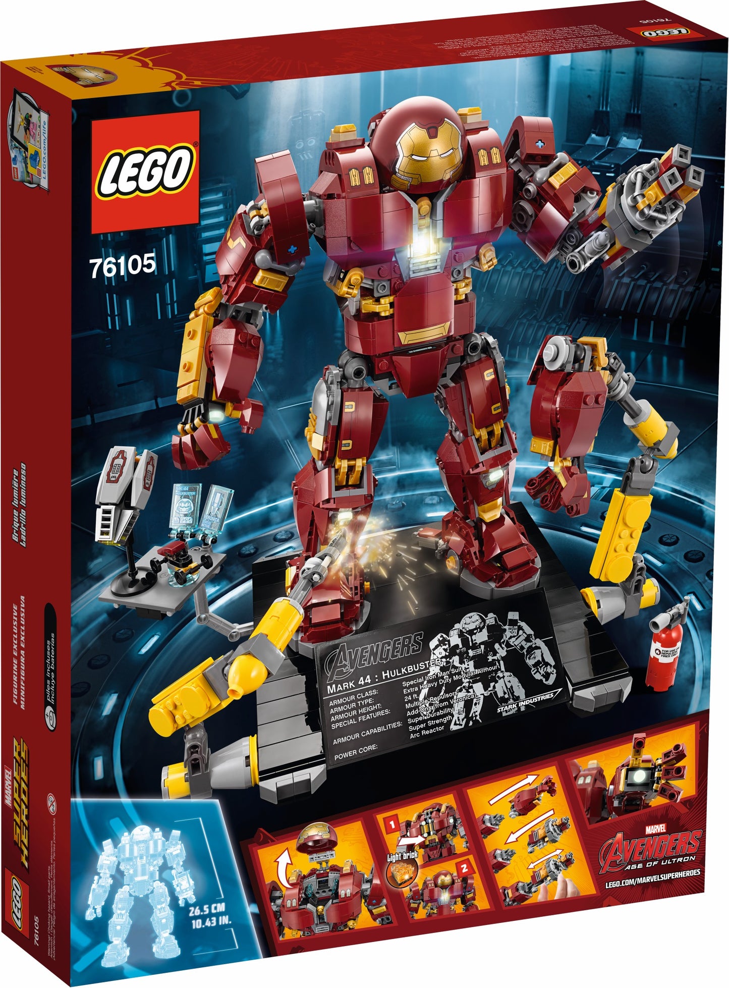 LEGO® Marvel Super Heroes 76105 The Hulkbuster: Ultron Edition