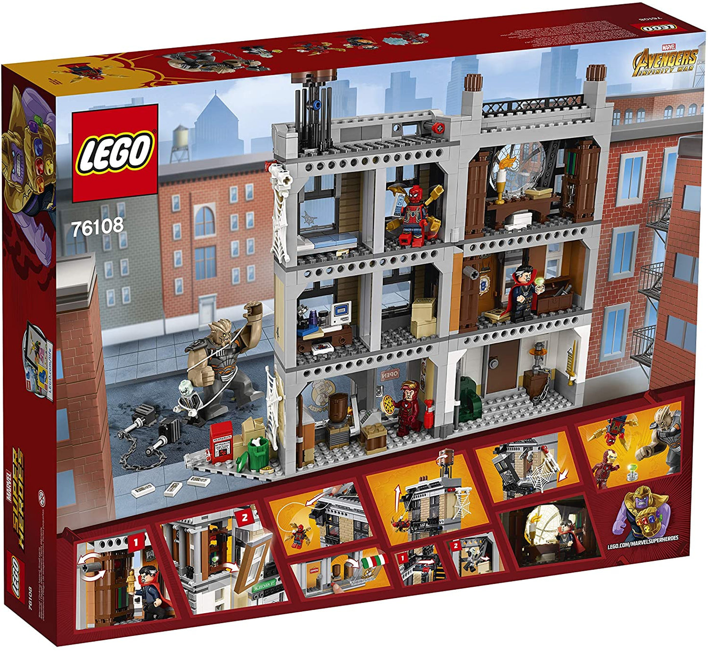 LEGO® Sanctum Sanctorum – Der Showdown 76108