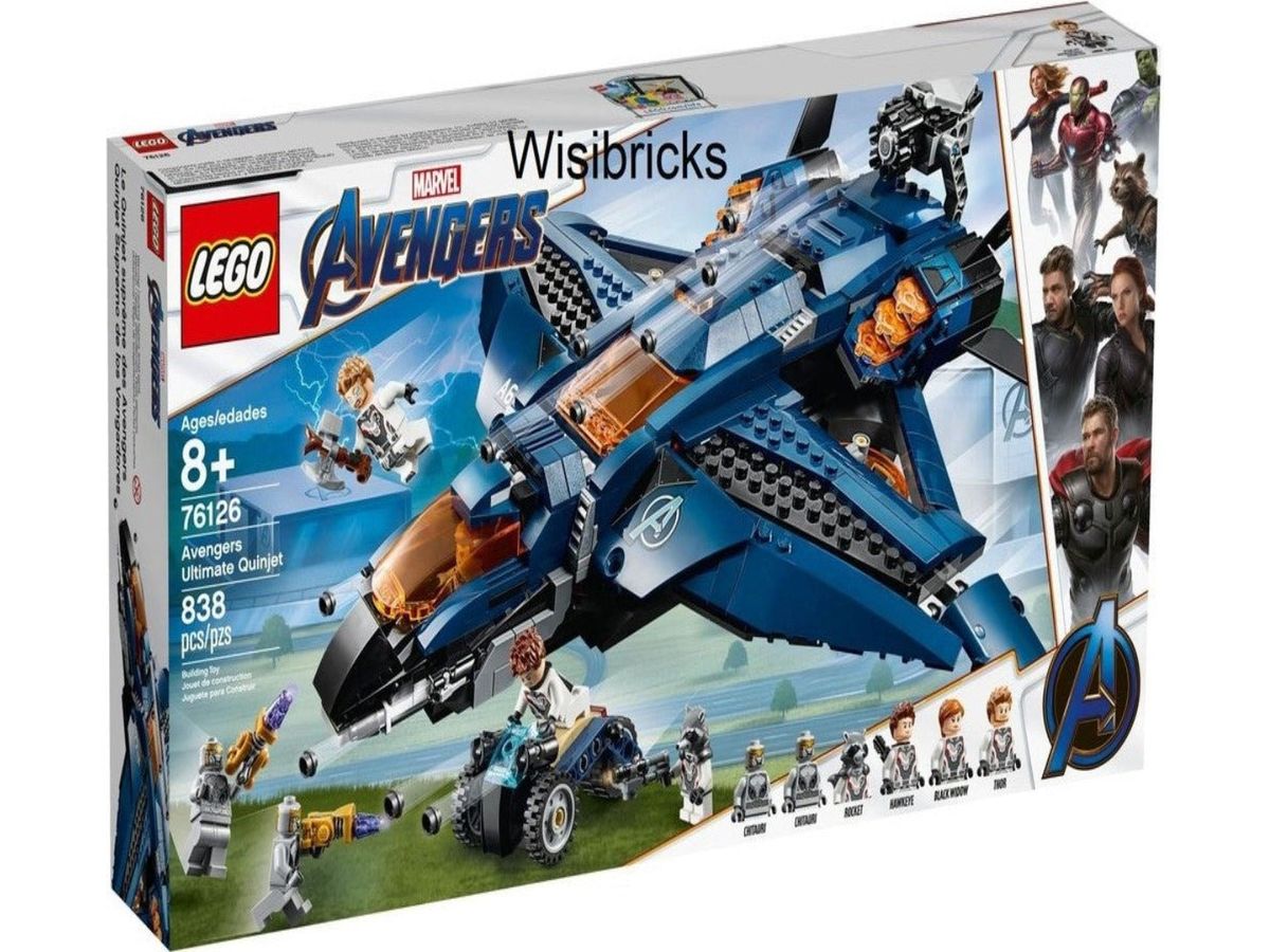 LEGO® Marvel Avengers 76126 Avengers-Quinjet